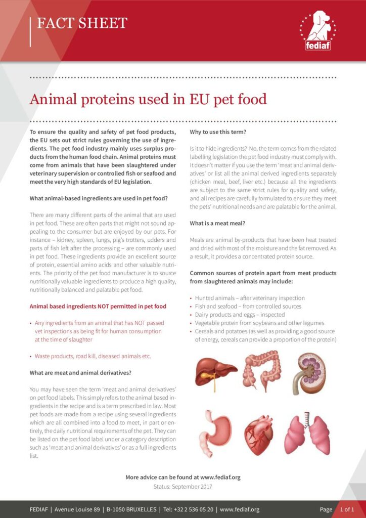 Animal Proteins cover