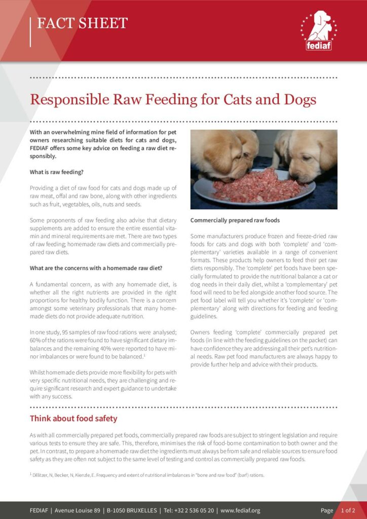 Responsible Raw Feeding cover